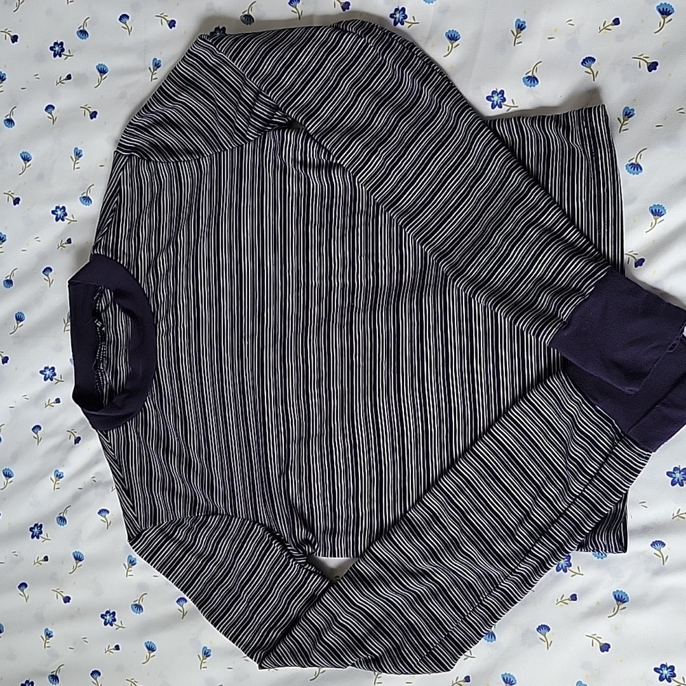 SHEIN | size: S | blue and white stripes